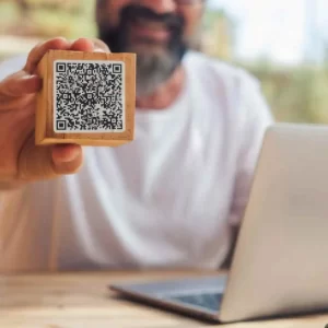 qr code on business cards