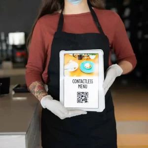 qr code menu order in restaurant