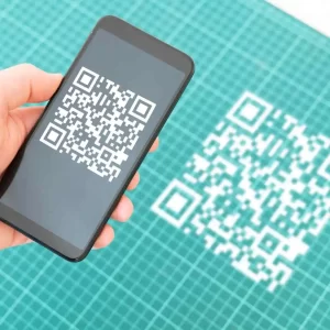qr code with link and text